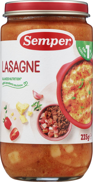 Lasagne 235g Semper