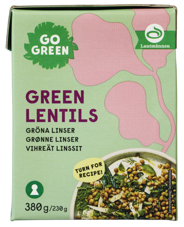 Linser Grønne 380g Gogreen
