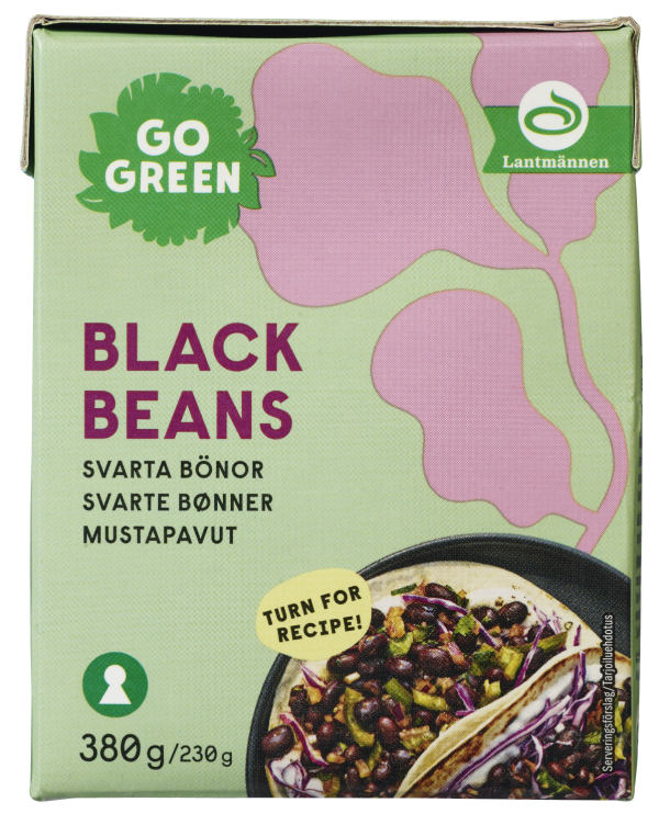 Bønner Svarte 380g Gogreen