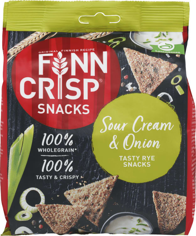 Finn Crisp Snack Sourc&Onion 150g