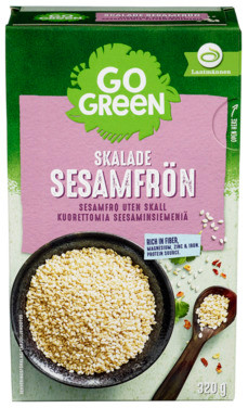 Gogreen Sesamfrø uten Skall 320g
