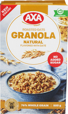 Axa Granola Naturell 500g