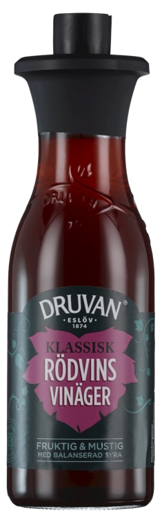 Rødvinseddik 300ml Druvan