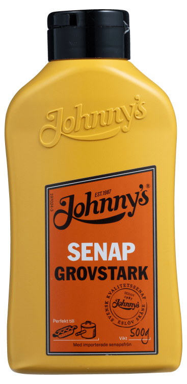Sennep Grovsterk 500g Johnnys