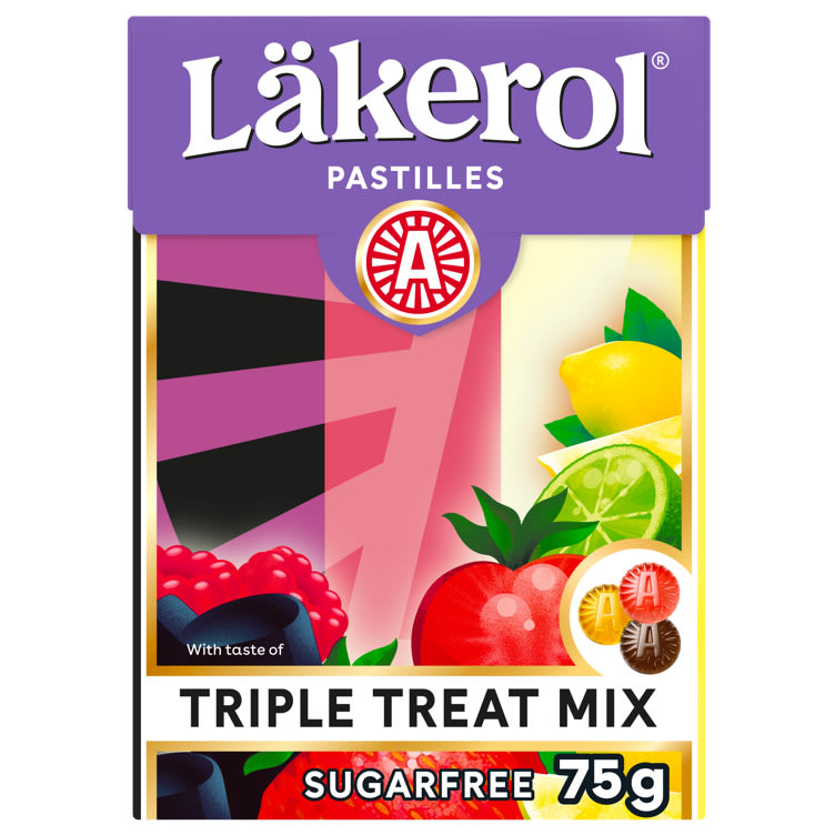 Läkerol Classic Triple Treat 75g