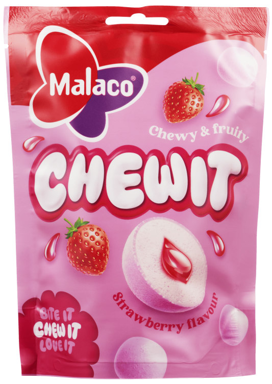 Chewit Strawberry 115g Malaco
