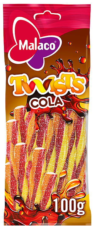 Cola Twist 100g Malaco
