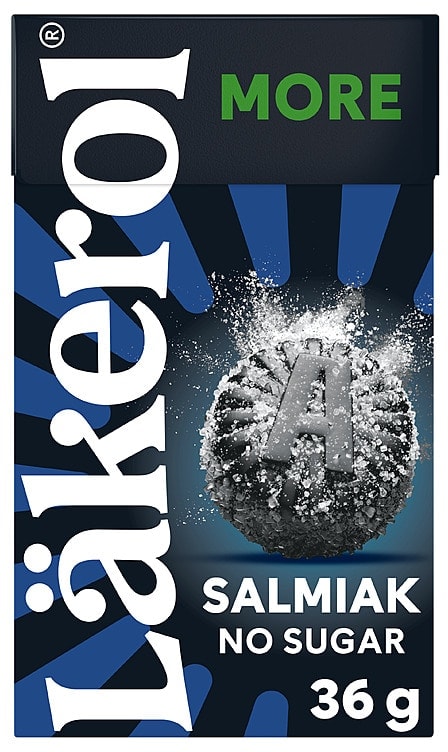 Läkerol More Salmiak 30g