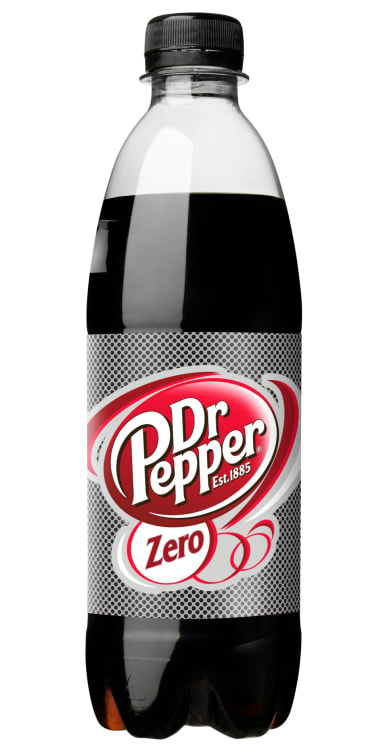 Dr Pepper Zero 0,5l flaske
