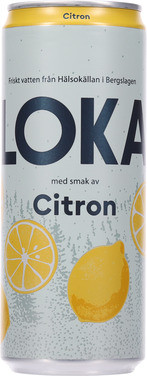 Loka Lemon 33cl Sleek Can