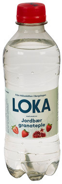 Loka Jordbær & Granateple 33cl Pet