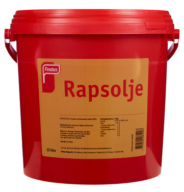 Rapsolje 10l Findus