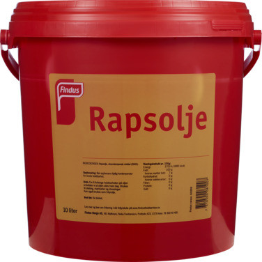 Rapsolje 10l Findus