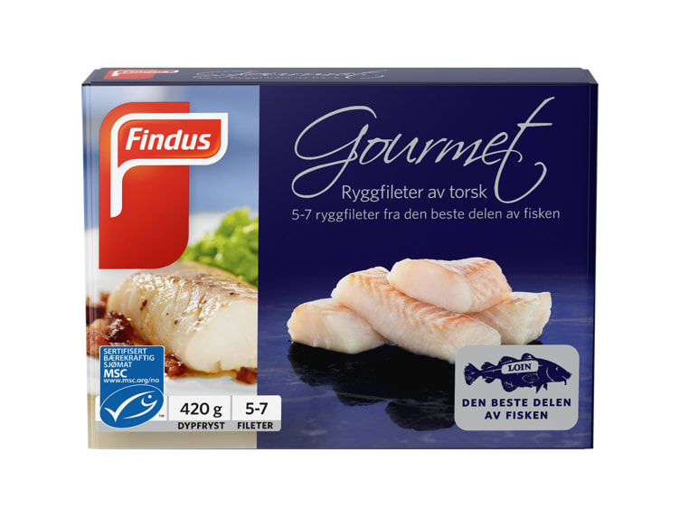 Torskefilet Gourmet 420g Findus