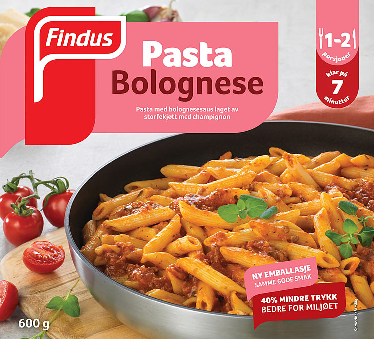 Pasta Bolognese 600g Findus
