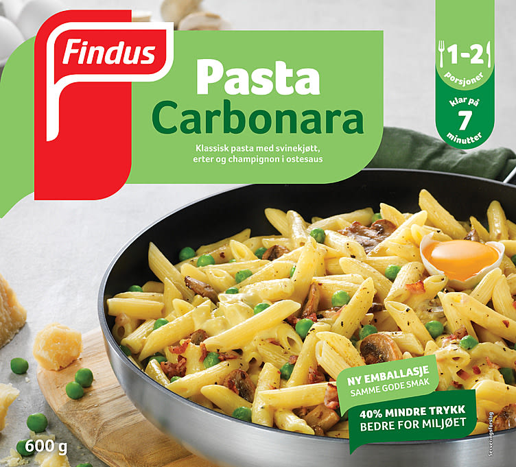 Pasta Carbonara 600g Findus