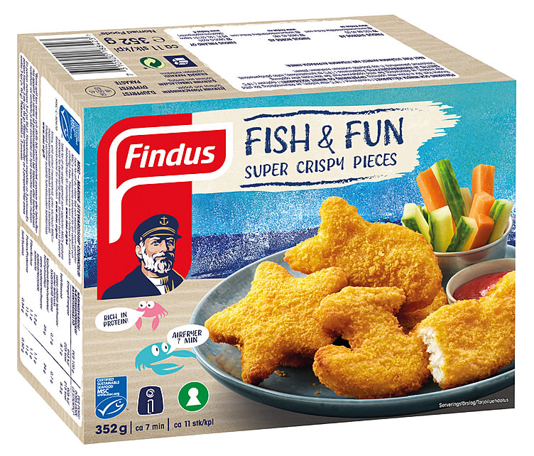 Fish&Fun Figurer 352g Findus