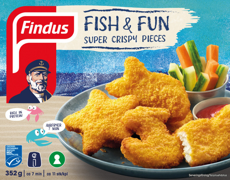 Fish&Fun Figurer 352g Findus