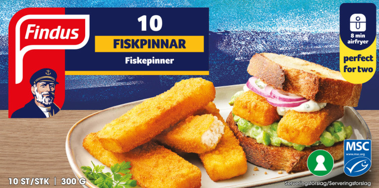 Fiskepinner 300g Findus