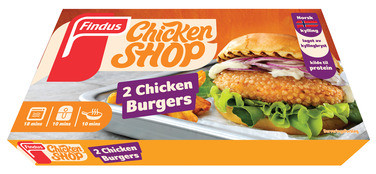 Findus 2 Chicken Burger