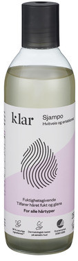 Klar Sjampo Fuktighetsgivende