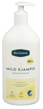 Dr Greve Mild Sjampo 500ml Dr. Greve