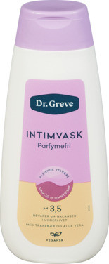 Dr Greve Parfymefri Intimvask 250ml Dr. Greve