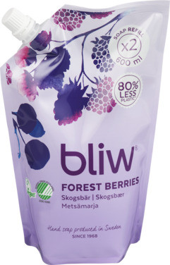 Bliw Håndsåpe Skogsbær Refill 600ml