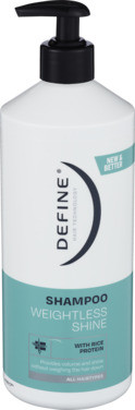 Define Weightless Shine Shampoo 750ml