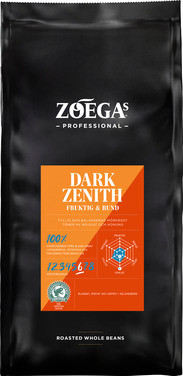 Zoegas Dark Zenith Hele Bønne 750g