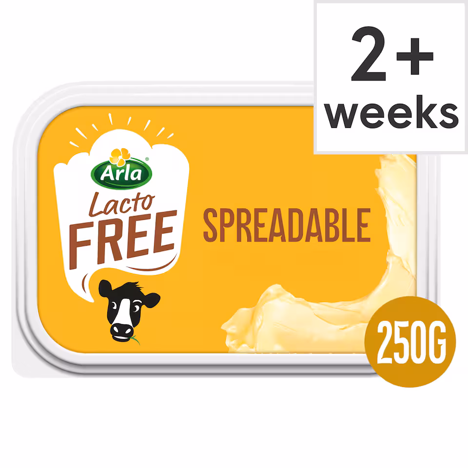 Arla LactoFREE Slightly Salted Spreadable Blend of Butter and Rapeseed Oil 250g