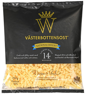Västerbottensost Revet 150g