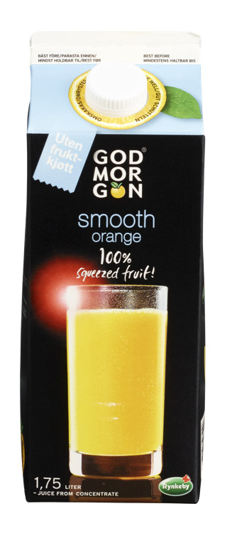God Morgen Juice Smooth Appelsin 1,75l
