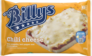 Billys Pan Pizza Chili Cheese 170g