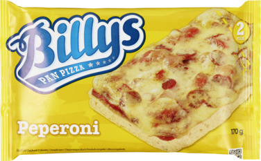 Billys Pan Pizza Pepperoni 170g Dafgård