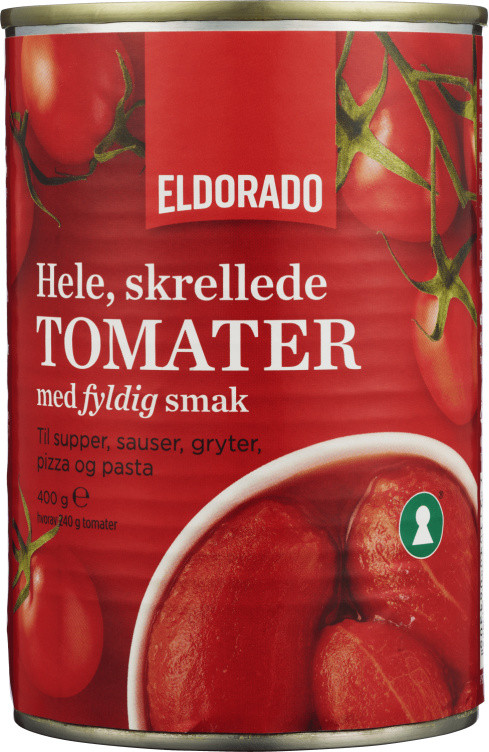 Tomater Hele 400g boks Eldorado