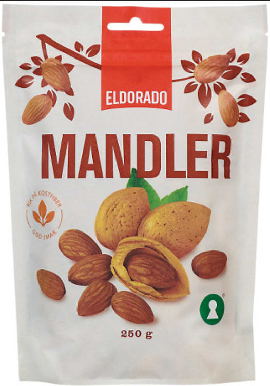 Mandler 250g Eldorado