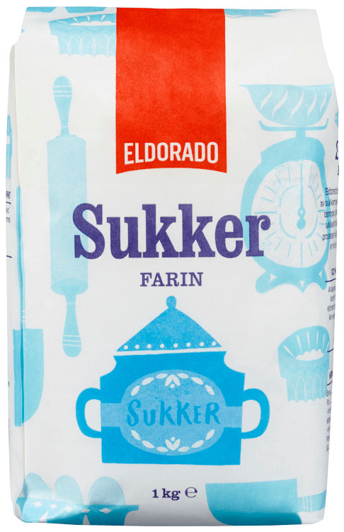 Sukker 1kg Eldorado