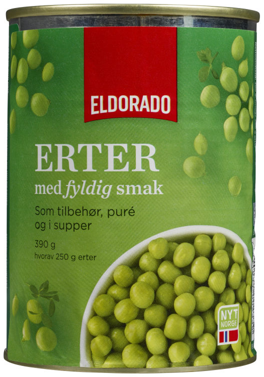 Erter Husholdning 410g Eldorado