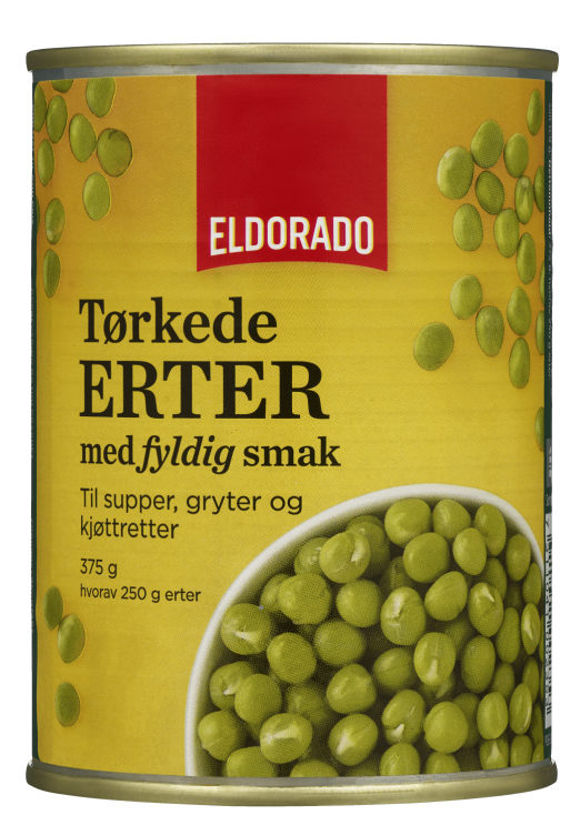 Erter Tørrede 410g Eldorado