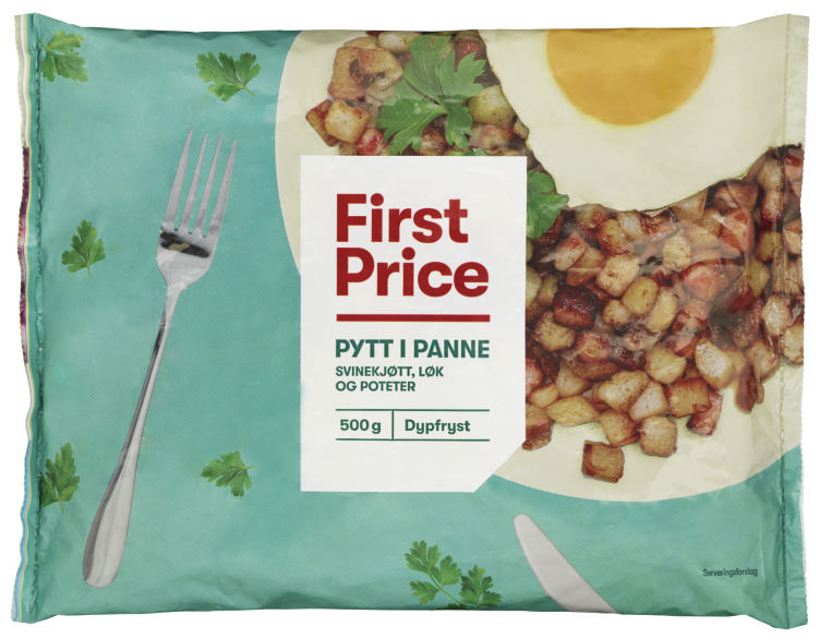 Pytt i Panne Skinke 500g First Price