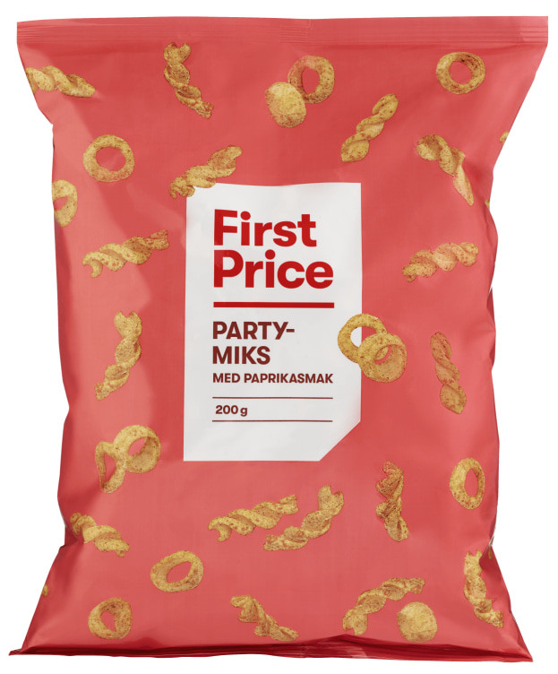 Partymix Paprika 200g First Price