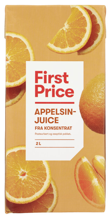 Appelsinjuice 2l First Price