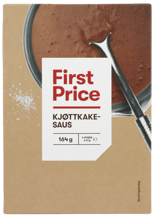 Kjøttkakesaus 4pk First Price
