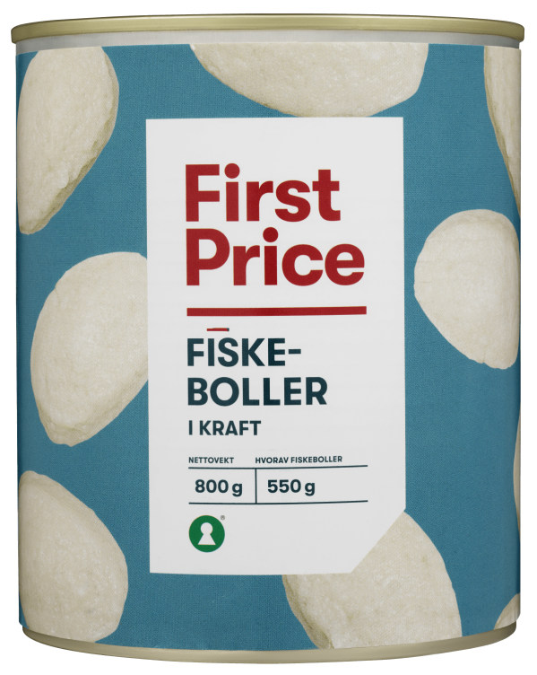 Fiskeboller i Kraft 800g First Price