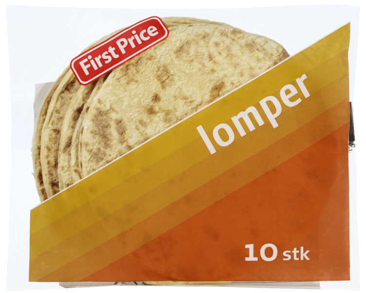 Lomper 10stk 260g First Price