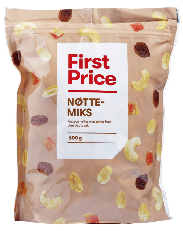 Nøttemix 600g First Price