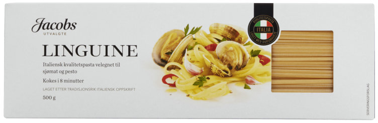 Pasta Linguine 500g Jacobs Utvalgte