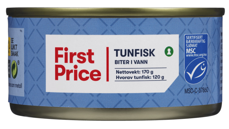 Tunfisk i Vann Msc 170g First Price