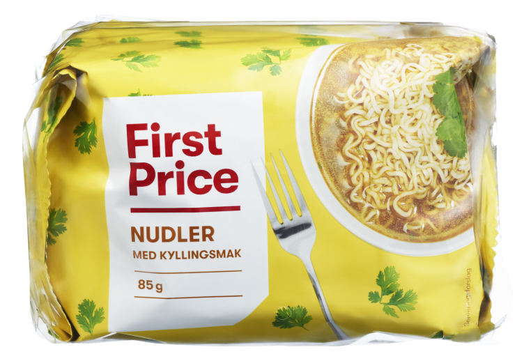 Nudler Kyllingsmak 5x85g First Price